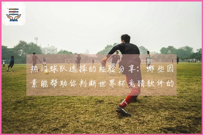热门球队选择的经验分享:哪些因素能帮助你判断世界杯竞猜软件的靠谱程度